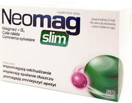 Aflofarm Farmacja NeoMag Slim, 50tabl.