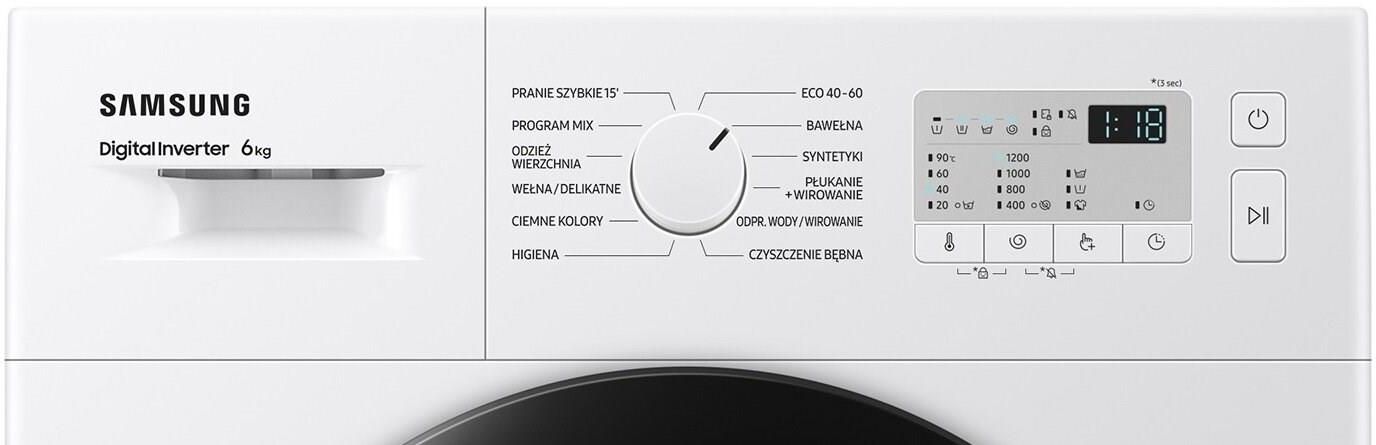 Samsung WW60A3120BH - zdjęcie 3 Samsung WW60A3120BH
