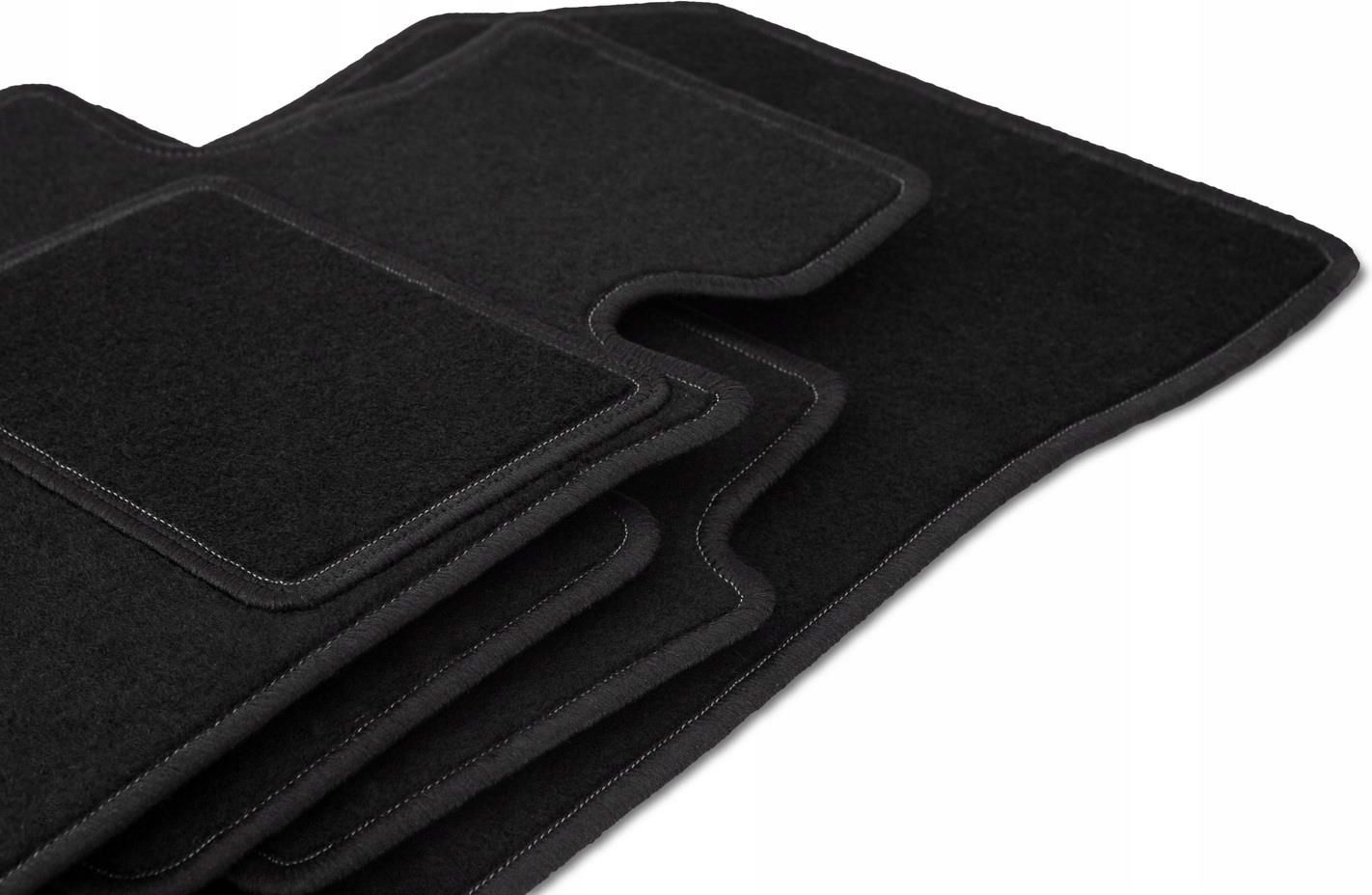 Wielganizator Carlux zwarte velours matten voor Daihatsu Terios I SUV 1997-2005 4-delig