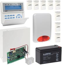 Satel Alarm 8 czujek PIR INTEGRA 32 (INTEGRA32INTKLCDBL8XBOSCH)