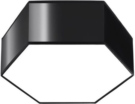 Sollux SL.1059 - Plafon SUNDE 2xE27/60W/230V 11,5 cm czarny