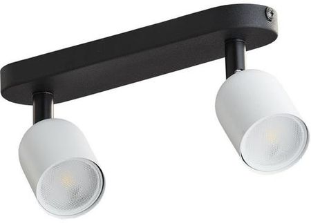 Tk-Lighting Lampa sufitowa TOP BLACK & WHITE 6266 2x GU10 | czarny biały