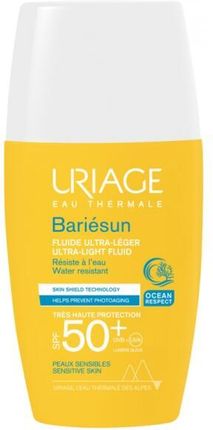 Uriage Ultralekki fluid do twarzy SPF 50+ - Suncare Ultra-Light 30 ml
