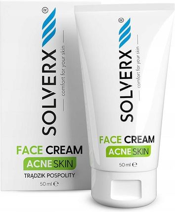 Solverx Acne Skin krem do twarzy cery trądzikowej, 50 ml