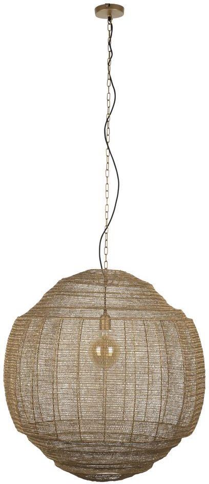 Dutchbone Lampa wisząca MEEZAN złota XL (5300193) - Opinie i atrakcyjne ...
