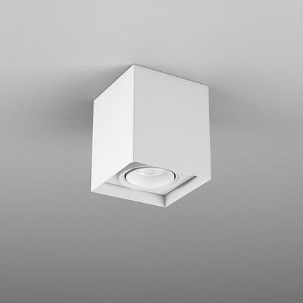 Aqform Oprawa natynkowa LED Squares next 50 7W biała czarna : Kąt świecenia - 59° , Kolor obudowy - biała, Ściemnianie - Fazowe, Temperatura barwowa (