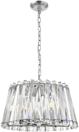 Zuma Line P0465-05K-F4AC Mirabell 5x40W Lampa wisząca glamour srebrny kryształ Produkty TK Lighting  (P046505KF4AC)