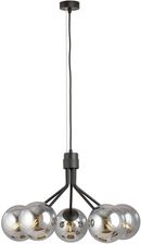 Zdjęcie Emibig NOVA 5 BLACK/GRAFIT 1140/5 lampa wisząca design szklane klosze (11405) - Międzyrzec Podlaski