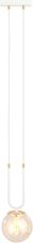 Zdjęcie Emibig GLAM 1 WHITE/MIODOWY 1117/1 lampa wisząca szklane klosze GLAMOUR (11171) - Sianów