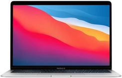 Zdjęcie APPLE MACBOOK AIR Z PROCESOREM M1 - 8-CORE CPU + 7-CORE GPU / 16GB RAM / 256GB SSD / 2 X THUNDERBOLT / KLAWIATURA US / SILVER (SREBRNY) (MGN93ZEAR1US) - Kazimierza Wielka