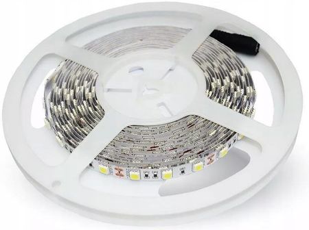 Taśma LED V-TAC SMD5050 300LED 24V IP20 10W/m VT-5050 6500K 830lm