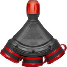 Zdjęcie Plast-Rol Rozgałęźnik Gumowy Ip54 Gn-X3/54 Czarno-Czerwony W-01156 (153092) - Świętochłowice