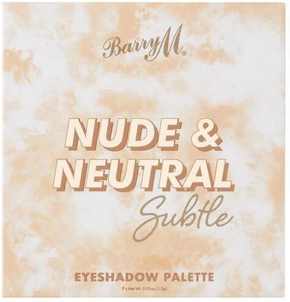Barry M Paleta Cieni Do Powiek - Nude & Neutral Eyeshadow Palette Esp16 Rich
