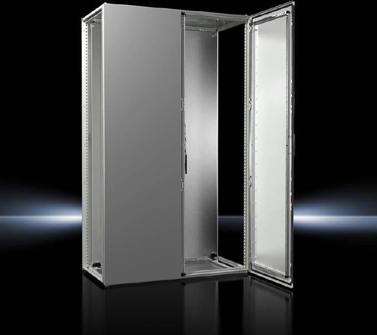 Rittal 8206.000 - Rack Cabinet Gray Steel Ip55 Nema 12 Ik10 1200 Mm ...