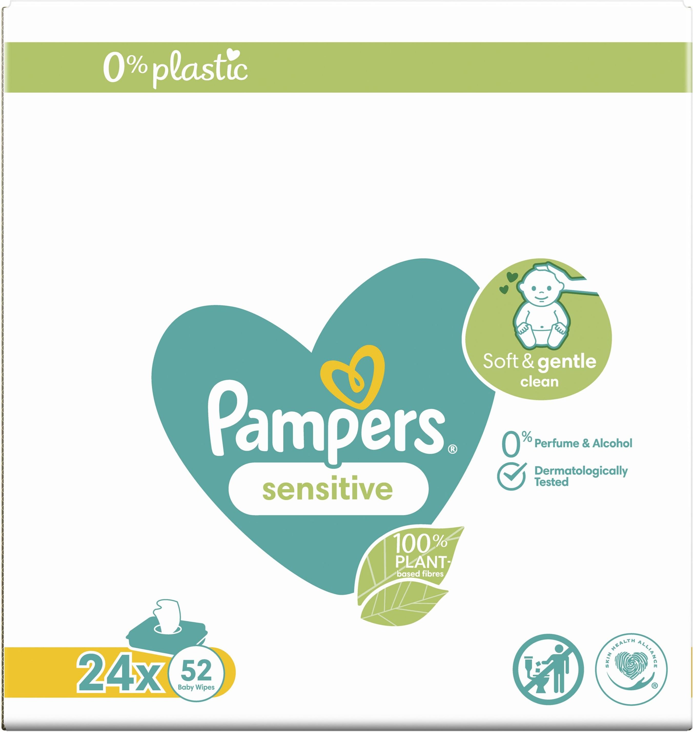 Pampers sensitive baby wipes sales