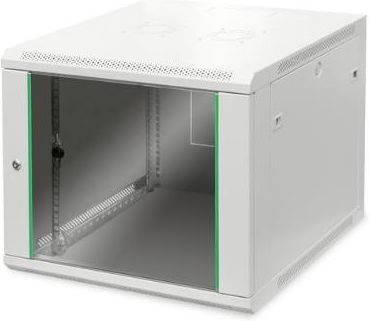 DIGITUS 9U wall mounting cabinet Dynamic Basic 505.05x600x600mm color ...