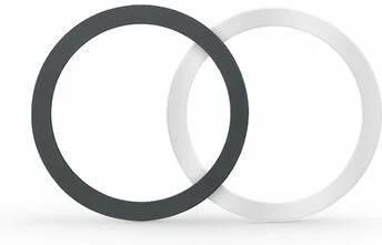 Tech-Protect Blaszki Magmat Magsafe Universal Magnetic Ring Czarny i Srebrny