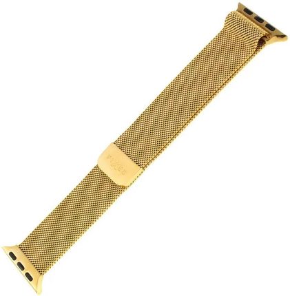 FIXED Sieciowy pasek ze stali nierdzewnej Mesh Strap pro Apple Watch 38/40/41mm FIXMEST-436-GD Złoty 