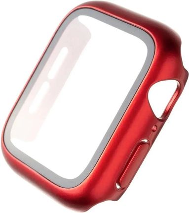 FIXED etui ochronne Pure+ ze szkłem hartowanym do Apple Watch 44mm FIXPUW+-434-RD Czerwone 