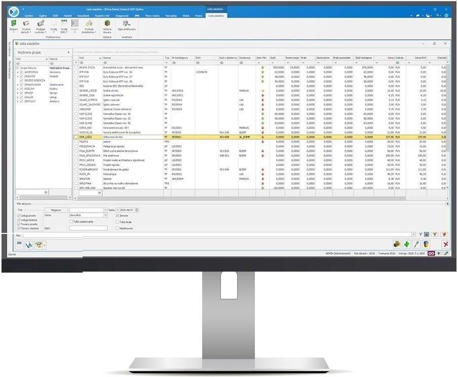 Comarch ERP Optima. Mała Firma - zdjęcie 3 Comarch ERP Optima. Mała Firma
