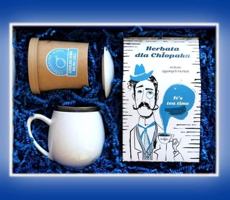 Cup&You Cup And You Zestaw Prezentowy Dla Chłopaka Men'S Box Herbaciany Elegancik