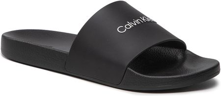 Klapki CALVIN KLEIN JEANS - Pool Slide HM0HM00455 Ck Black BEH