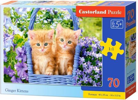 Castorland Puzzle 70El. Ginger Kittens
