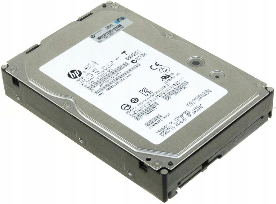 Dysk serwerowy Hp Ef0300Fatfd 300Gb 15K Sas 3.5'' 533871-001 (533871001 ...