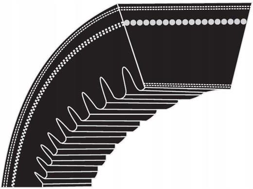 Cinghia 4l470 L=170,2cm 1134-9017-01 Per Trattore Stiga | Leroy Merlin