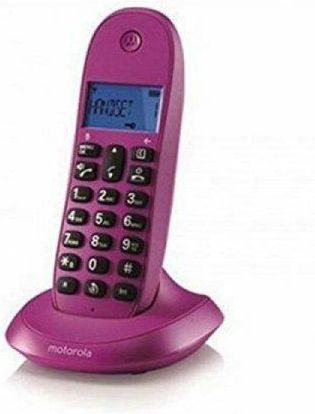 Motorola Telefon komórkowy MOTOROLA DECT DIGITAL WIRELESS PHONE C1001LB+ VIOLET