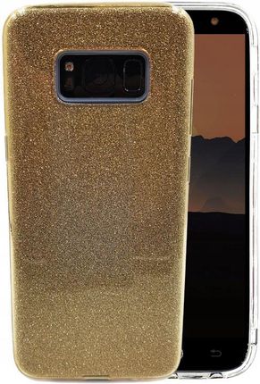Etui Glitter Brokat do Samsung M30 + Szkło