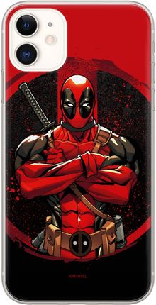 Etui Deadpool 006 Marvel Nadruk pełny Czerwony Producent: Samsung, Model: F62 / M62
