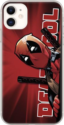 Etui Deadpool 002 Marvel Nadruk pełny Czerwony Producent: Samsung, Model: F62 / M62