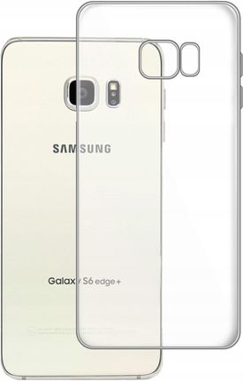Etui do Samsung Galaxy S6 Edge+ gumowe Slim Clear