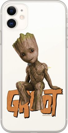 Etui Groot 005 Marvel Nadruk częściowy Przeźroczysty Producent: Samsung, Model: A13