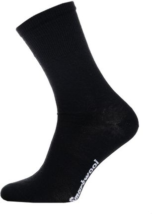 Smartwool Skarpety Classic Hike Zero Cushion Liner Crew Black Black