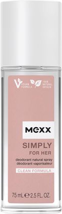 Mexx Simply Woman Perfumowany Dezodorant Do Ciała Damski 75ml