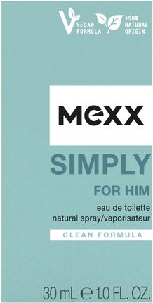 Mexx Simply Man Woda Toaletowa Męska 30 ml - zdjęcie 2