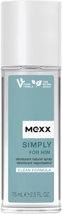 Mexx Simply Man Perfumowany Dezodorant Do Ciała Męski 75ml