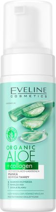 Eveline Cosmetics Organic Aloe Łagodząca Pianka Do Mycia Twarzy 150ml