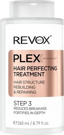 Revox B77 Plex Hair Perfecting Treatment Step 3 Kuracja Odbudowująca Do Włosów Zniszczonych 260ml