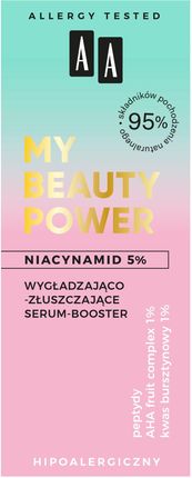 Aa My Beauty Power Wygładzające Serumbooster Do Twarzy 30 ml
