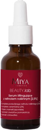 Miya Cosmetics Liftingujące Serum Z Roślinnym Retinolem Do Twarzy 30 ml