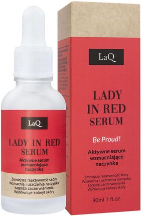 Laq Lady In Red Aktywne Serum Wzmacniające Naczynia Krwionośne Twarzy 30 ml - zdjęcie 2