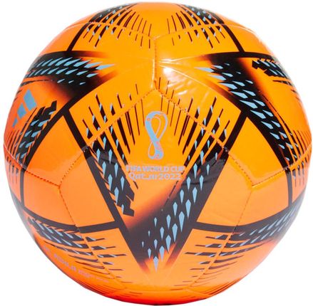Piłka nożna adidas Al Rihla Club Ball pomarańczowa H57803