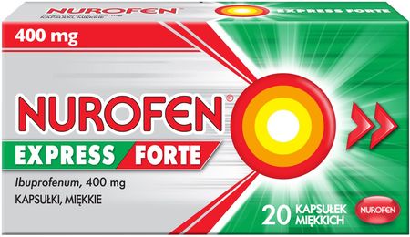 Nurofen Express Forte kapsułki miękkie 20szt./1opak.