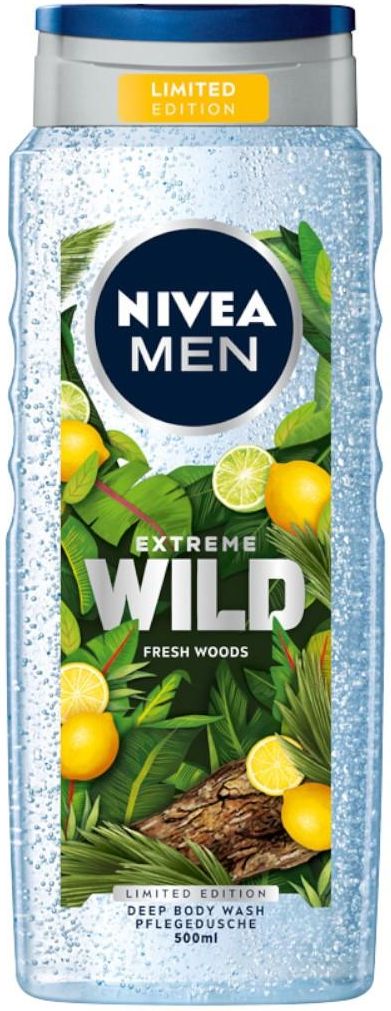 Kosmetyki Do Ciała Dla Mężczyzny Nivea Polska Men Extreme Wild Fresh Woods Żel Pod Prysznic 500 4770