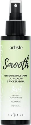 Artiste Professional Wygładzający Spray Do Włosów Z Fitokeratyną 125Ml