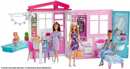 Barbie Przytulny domek + Lalka GWY84