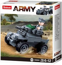 Sluban Klocki Army Pojazd 79El. M38 B0680C